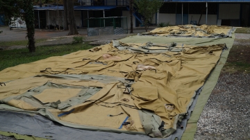 ВОЕННОСЛУЖАЩИЕ ЮЖНОГО ВОЕННОГО ОКРУГА ПРИСТУПИЛИ К РАЗВЕРТЫВАНИЮ МОБИЛЬНОГО МНОГОПРОФИЛЬНОГО ГОСПИТАЛЯ В СУХУМЕ   