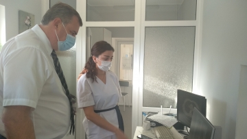 ЭДУАРД БУТБА:  "КОМПЬЮТЕРНЫЙ ТОМОГРАФ В ГУДАУТСКОЙ ЦРБ РАБОТАЕТ В ШТАТНОМ РЕЖИМЕ"