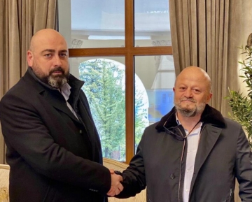 MINISTER OF TOURISM TEIMURAZ KHISHBA MET WITH THE OWNER OF THE "PEGAS TOURISTIK" COMPANIES