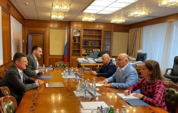 ISSUES OF THE "ROAD MAP" ON OPTIMIZATION OF POWER SUPPLY AND DEVELOPMENT OF GASIFICATION SCHEME OF ABKHAZIA WERE DISCUSSED IN MOSCOW
